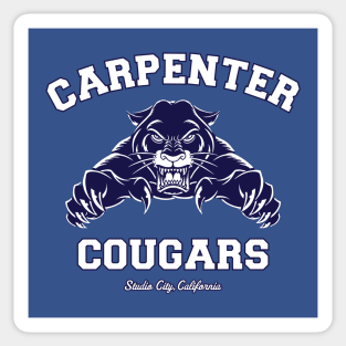 Carpenter Cougars Studio City California Sticker